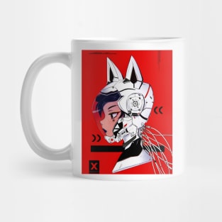 Cyberpunk girl Mug